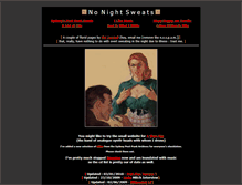 Tablet Screenshot of nonightsweats.com